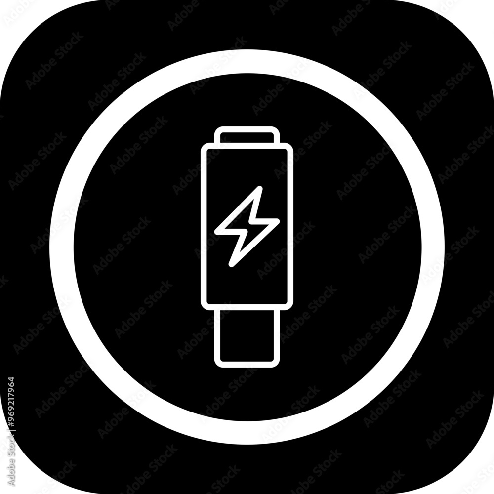 Thunderbolt Vector Icon Design Thunderbolt Vector Icon Design