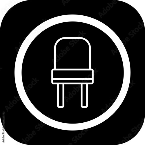 Seat Vector Icon Design
