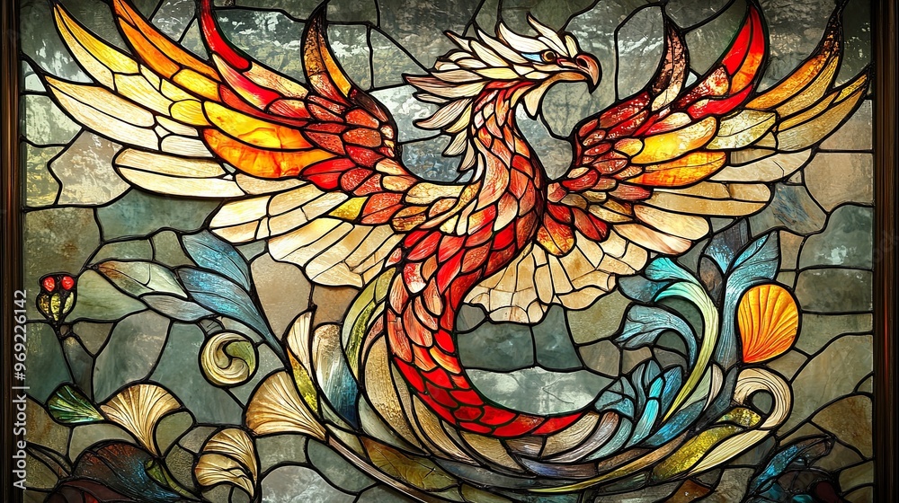 Glass stained art discount