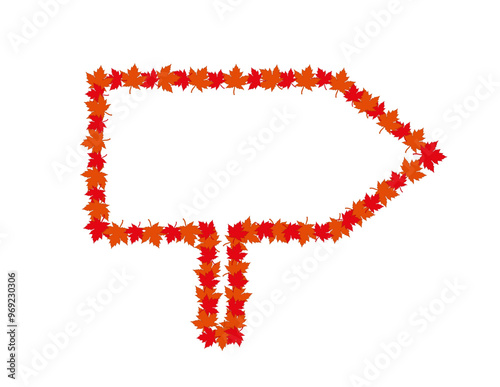 Direction indicator. Arrow. Poster for advertising. Abstract background.