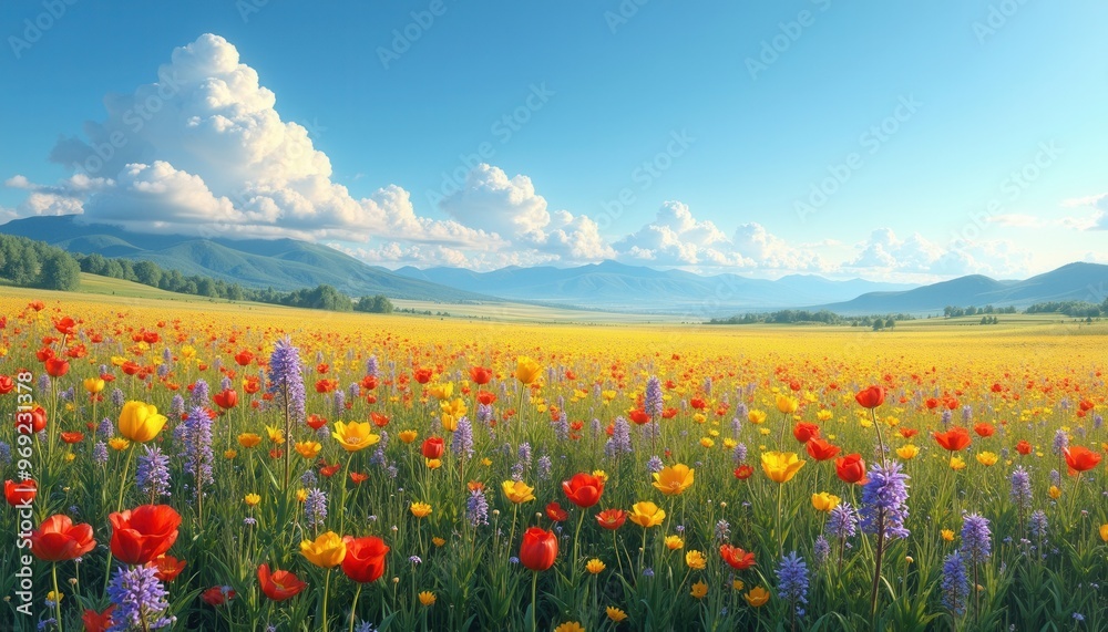 field of flowers field of flowers