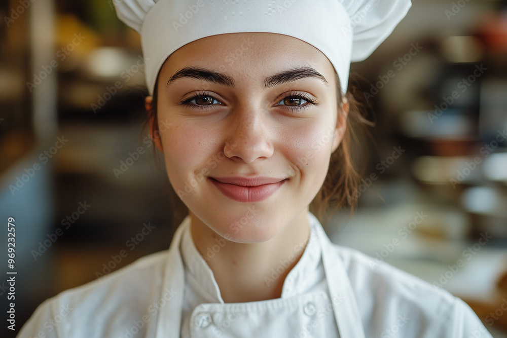 portrait of a female chef portrait of a female chef