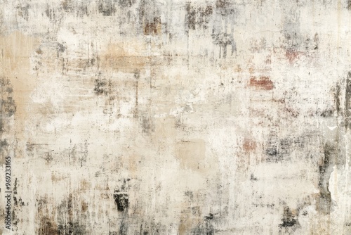 Abstract Grunge Texture with Beige, Gray, and Black Tones