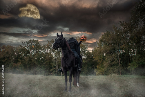 Принти на полотні Headless horseman