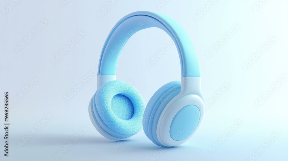 Stylish Blue Wireless Headphones for an Enhanced Sound Experience Stylish Blue Wireless Headphones for an Enhanced Sound Experience