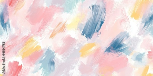 Abstract painted background with pastel colors. photo