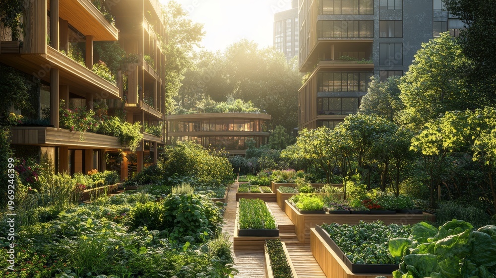 Self-sustaining AI-powered ecosystems in urban environments: Rooftop gardens and parks managed by AI systems. Self-sustaining AI-powered ecosystems in urban environments: Rooftop gardens and parks managed by AI systems.
