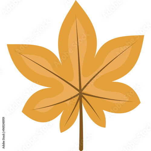 Autumn Leaf Illustration
