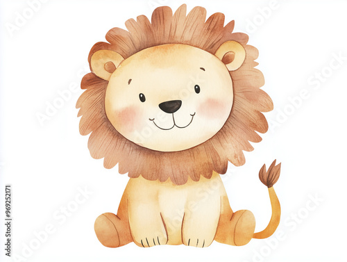 cute baby lion cub