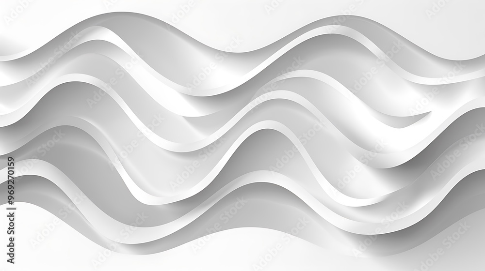 Obraz premium White Background, Clean, Minimalist
