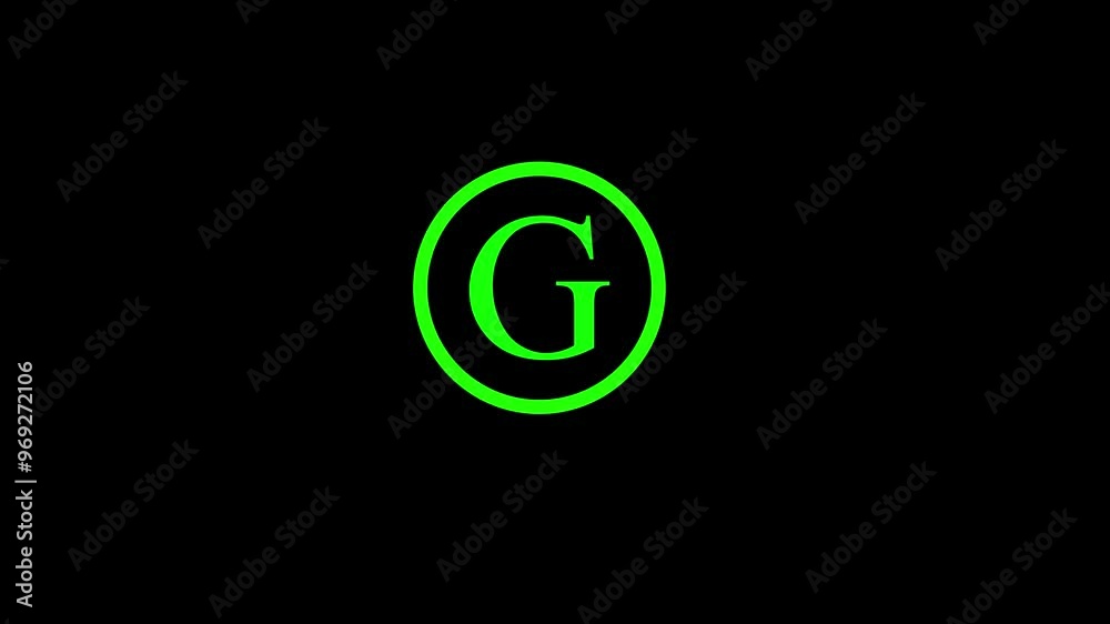 alphabet letter icon G alphabet letter icon G