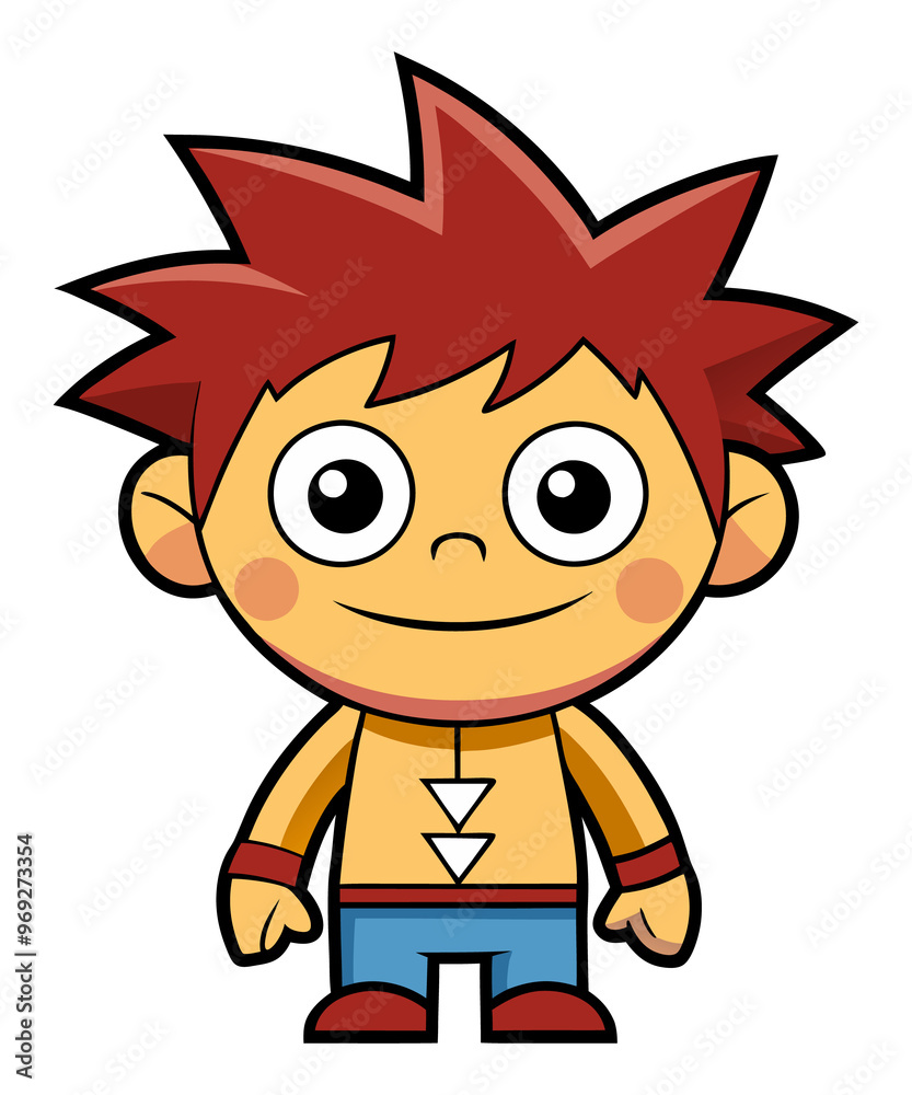 A Vibrant Cartoon Character Vector on isolated Transparent Background in PNG.. A Vibrant Cartoon Character Vector on isolated Transparent Background in PNG..