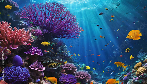 Underwater Harmony: A Tapestry of Marine Life