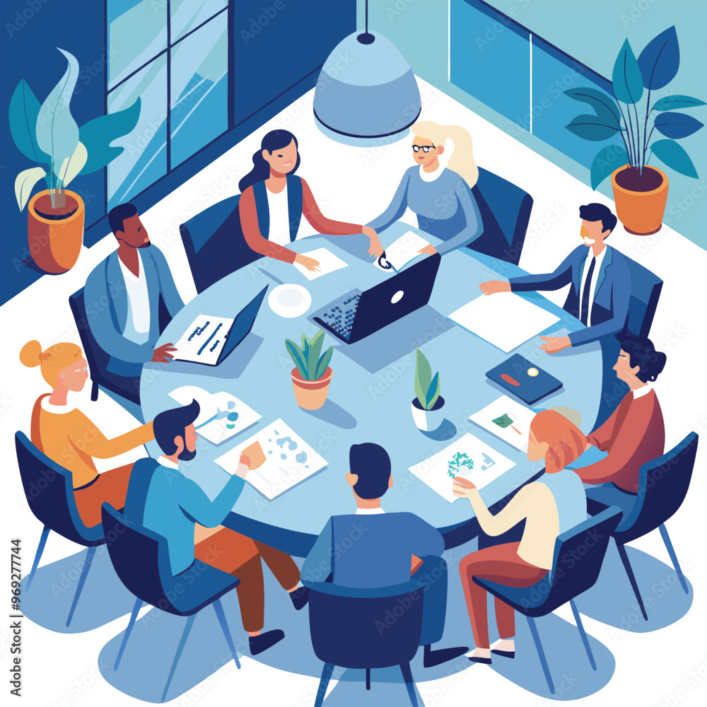 Business Conference, Office work, meeting in the Office Business Conference, Office work, meeting in the Office