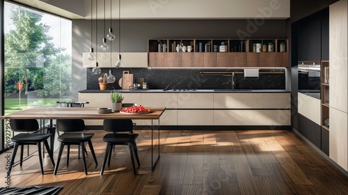 modern kitchen interior design
