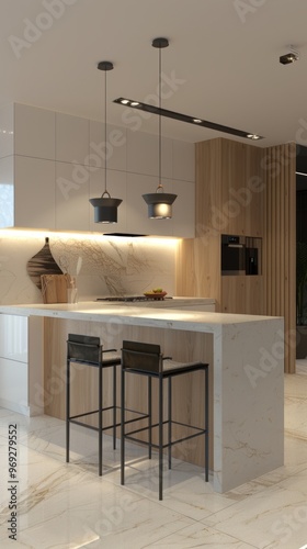 modern kitchen interior design