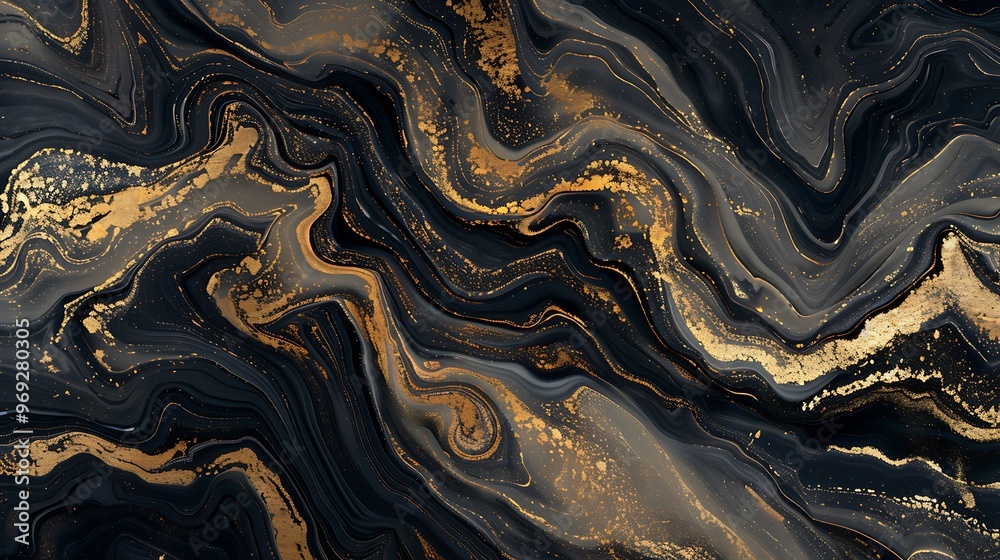 Black Gold Background with Copy Space, Luxurious and Elegant Design Black Gold Background with Copy Space, Luxurious and Elegant Design