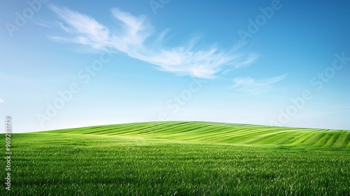 Background Landscape with Copy Space, Simple and Clear Design for Various Uses