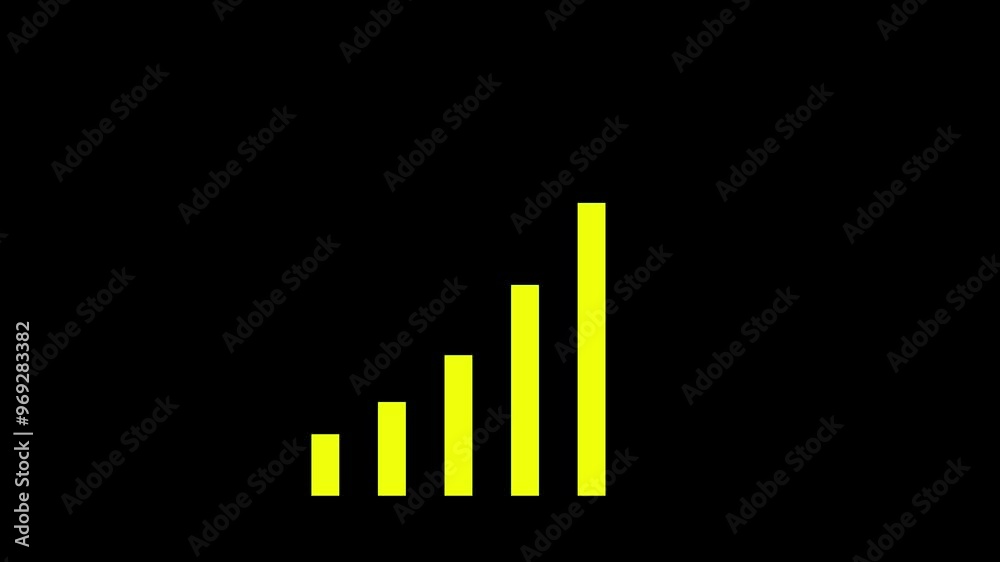 business graph with arrow business graph with arrow