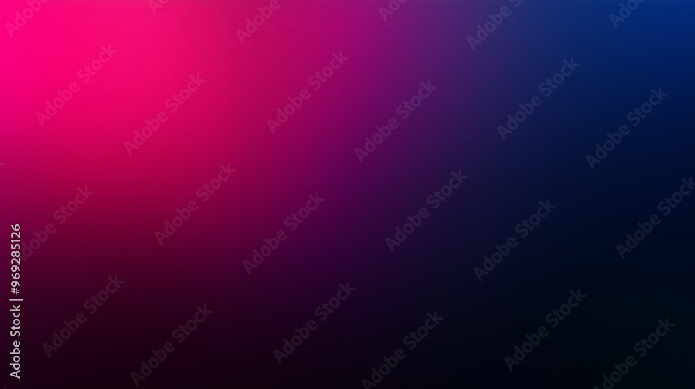 Fototapeta premium A dark, bold gradient wallpaper transitioning from deep navy blue to bright magenta, with high contrast and dramatic lighting effects