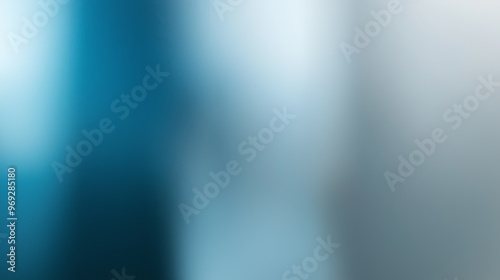 A cool-toned gradient background transitioning from icy blue to silver gray, creating a sleek, modern look with a hint of metallic texture
