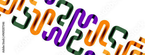 Lines, abstract letter style design background. Geometric vector Illustration For Wallpaper, Banner, Background, Card, Book Illustration, landing page