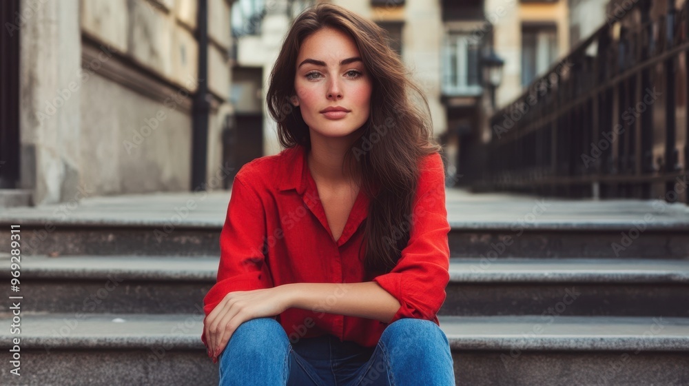 Fototapeta premium The Confident Young Woman