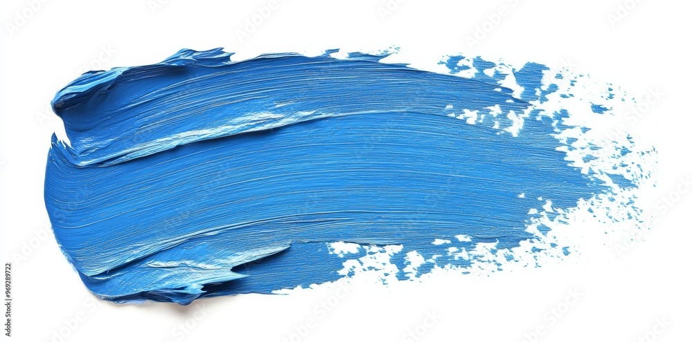 Angular brush strokes of blue ink, orange brush splashes isolated on transparent png background. Angular brush strokes of blue ink, orange brush splashes isolated on transparent png background.