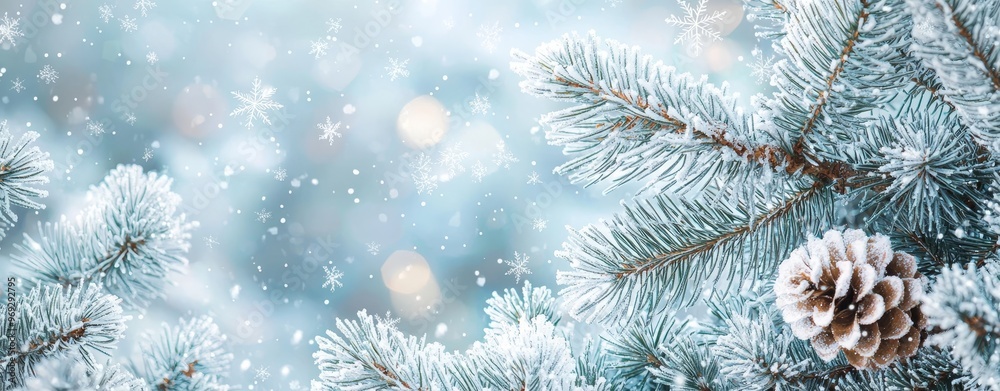 Various snow-covered pine branches and snowdrifts for the winter background. Various snow-covered pine branches and snowdrifts for the winter background.