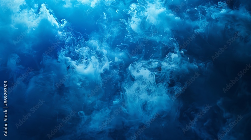 Obraz premium Blue Colour Abstract Background with Copy Space, Minimalist and Stylish Design, Perfect for Graphic Design and Artistic Projects