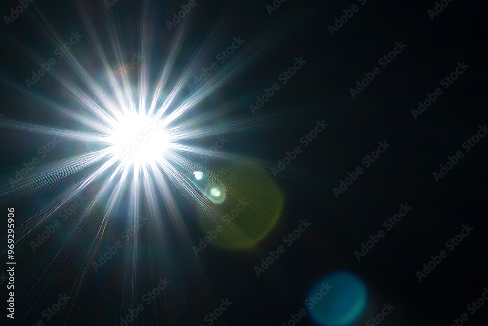 Easily apply lens flare effects to overlays or screen blending to make high-quality images. Abstract sunburst, digital flare, iridescent glare over black background. Easily apply lens flare effects to overlays or screen blending to make high-quality images. Abstract sunburst, digital flare, iridescent glare over black background.