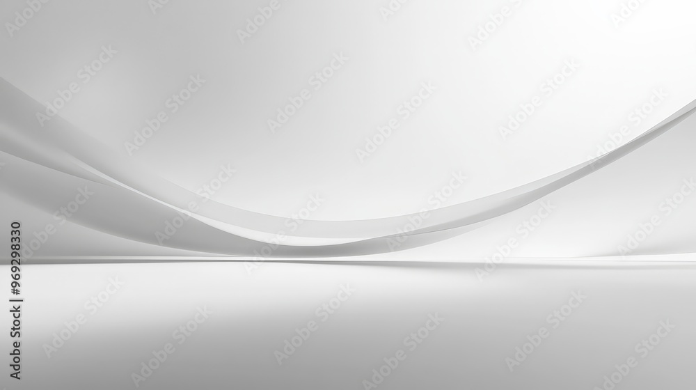 custom made wallpaper toronto digitalA minimalist background image with a soft, gradient transition from light grey to white.