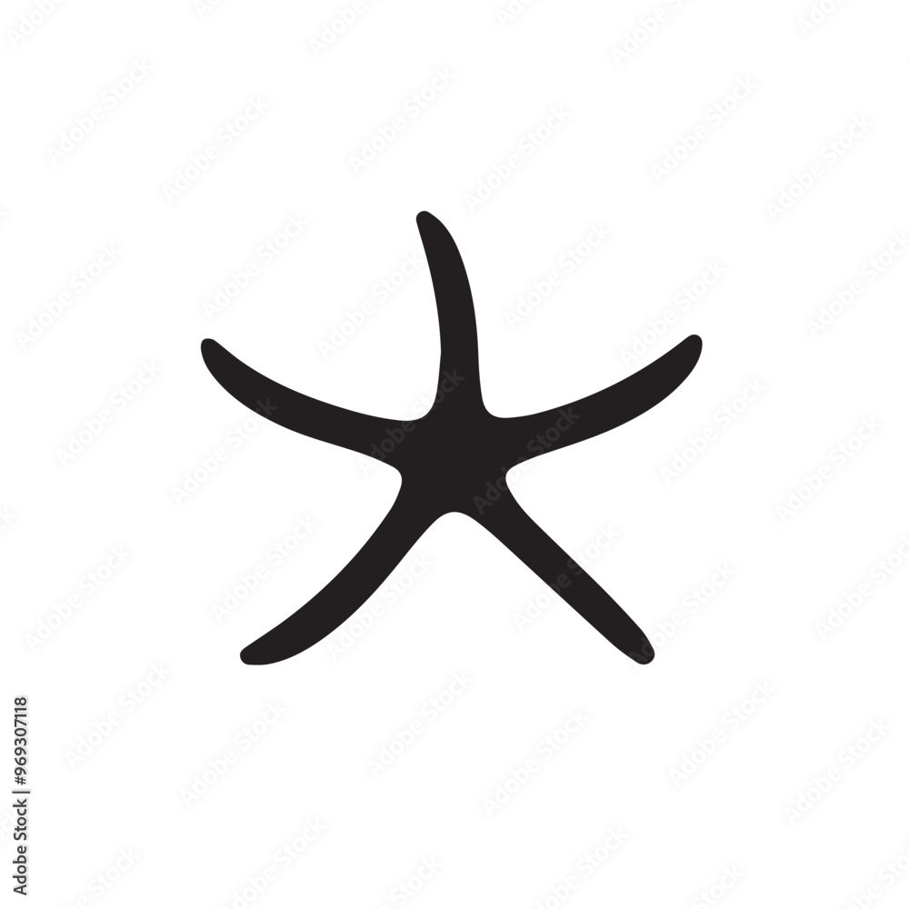 Starfish in cartoon, doodle style . Image for t-shirt, web, mobile apps and ui. Isolated 2d vector illustration in logo, icon, sketch style, Eps 10, black and white. AI Generative Starfish in cartoon, doodle style . Image for t-shirt, web, mobile apps and ui. Isolated 2d vector illustration in logo, icon, sketch style, Eps 10, black and white. AI Generative
