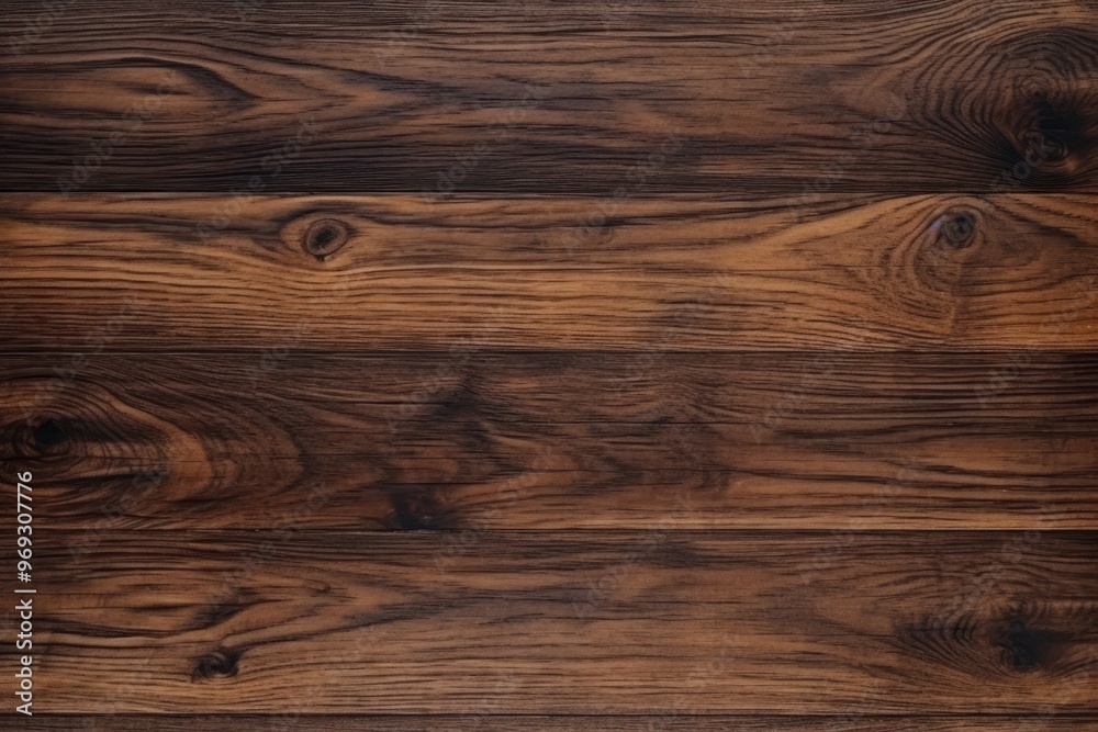 Naklejka premium Dark wood texture hardwood indoors floor.