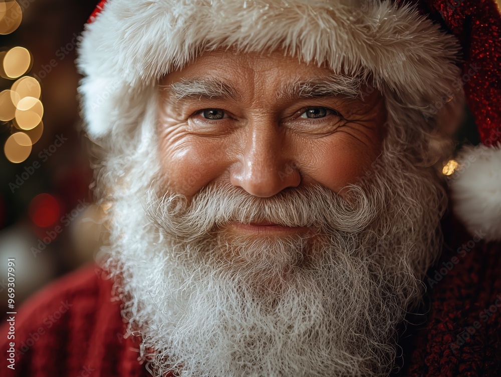 portrait of santa claus, generative ai portrait of santa claus, generative ai