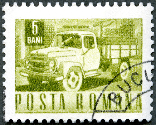 ROMANIA - 1967: shows Truck, 1967