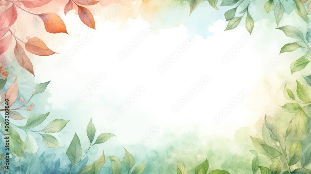 Leaves and flowers frame background with space for text, design. Invitation and greeting cards. Copy space. Botanical elegance. Aesthetic appearance. Cozy atmosphere Leaves and flowers frame background with space for text, design. Invitation and greeting cards. Copy space. Botanical elegance. Aesthetic appearance. Cozy atmosphere