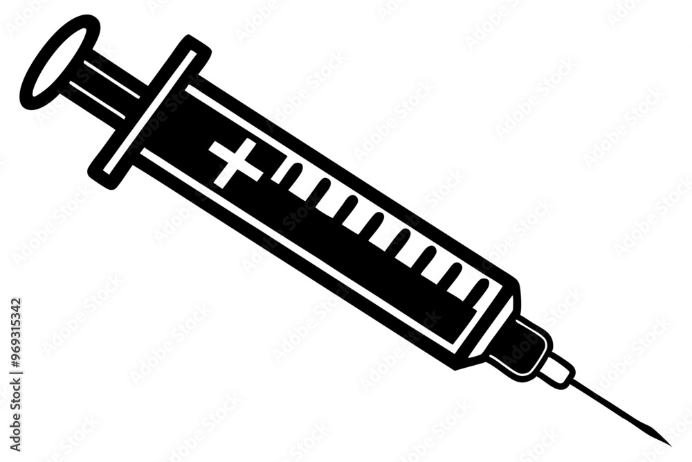 Syringe injection icon vector, medical syringe silhouette, Symbol, vector, illustration
Syringe injection icon vector, medical syringe silhouette, Symbol, vector, illustration