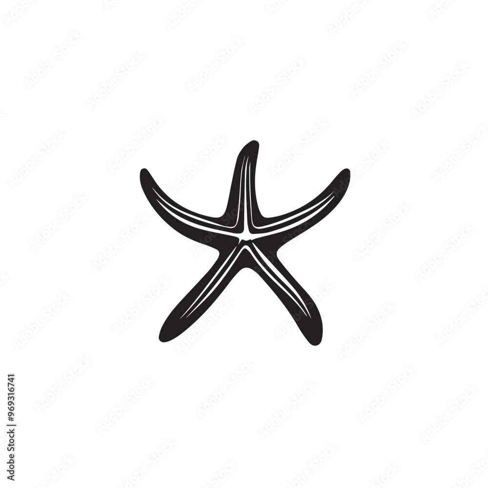 Starfish in cartoon, doodle style . Image for t-shirt, web, mobile apps and ui. Isolated 2d vector illustration in logo, icon, sketch style, Eps 10, black and white. AI Generative Starfish in cartoon, doodle style . Image for t-shirt, web, mobile apps and ui. Isolated 2d vector illustration in logo, icon, sketch style, Eps 10, black and white. AI Generative