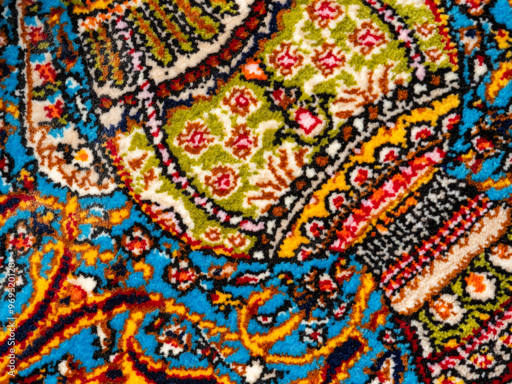 detail of a wool carpet detail of a wool carpet