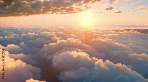 the sunrise view is very beautiful 4k