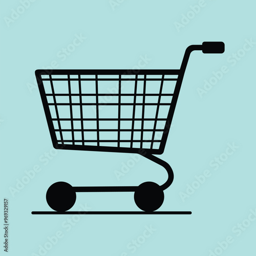 Shopping cart icon set, Full and empty shopping cart symbol, shop and sale, vector illustration. Full and empty shopping cart symbol shop and sale icon.