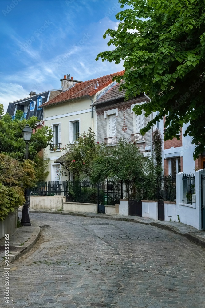 Obraz premium Paris, picturesque neighborhood