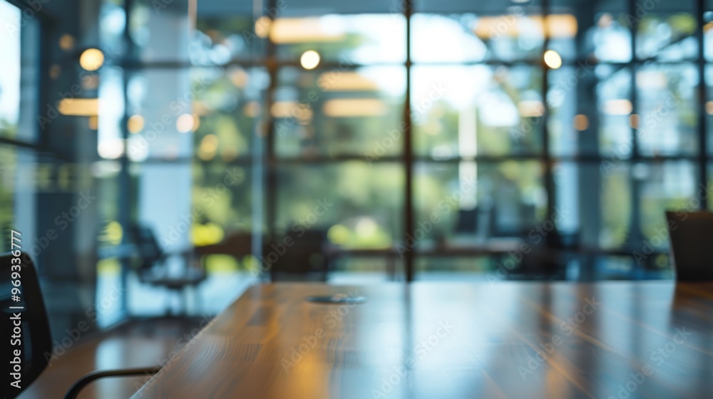 Office blurred background illustration generated by ai Office blurred background illustration generated by ai