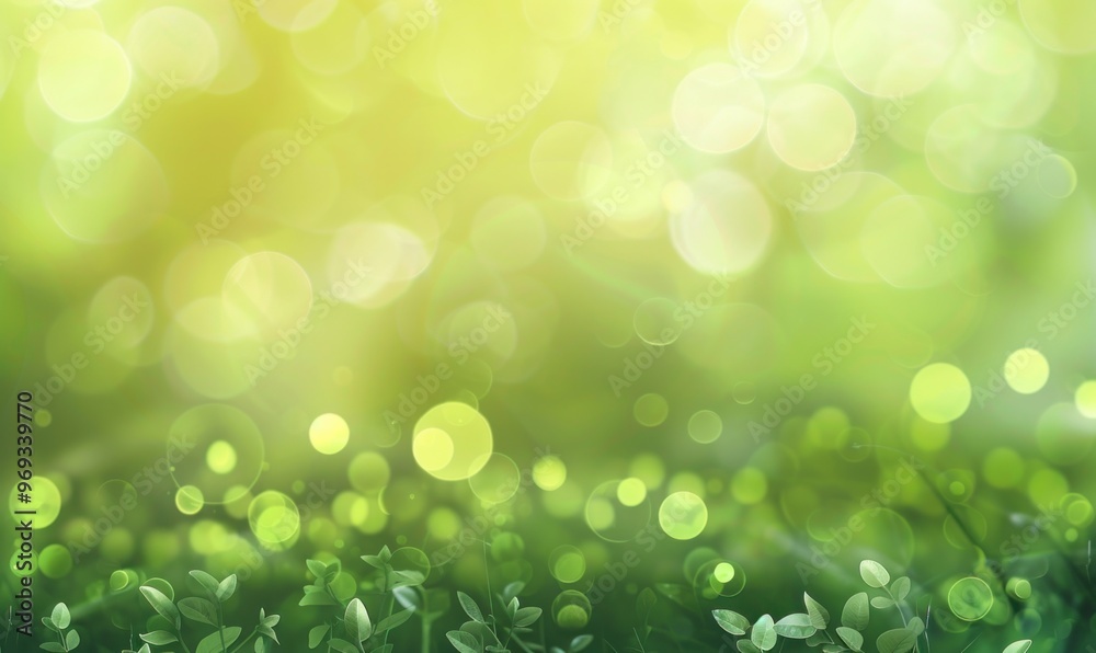 Soft green bokeh with light spots and leaves, creating a dreamy and serene background, ideal for nature-themed designs or spring concepts. Soft green bokeh with light spots and leaves, creating a dreamy and serene background, ideal for nature-themed designs or spring concepts.