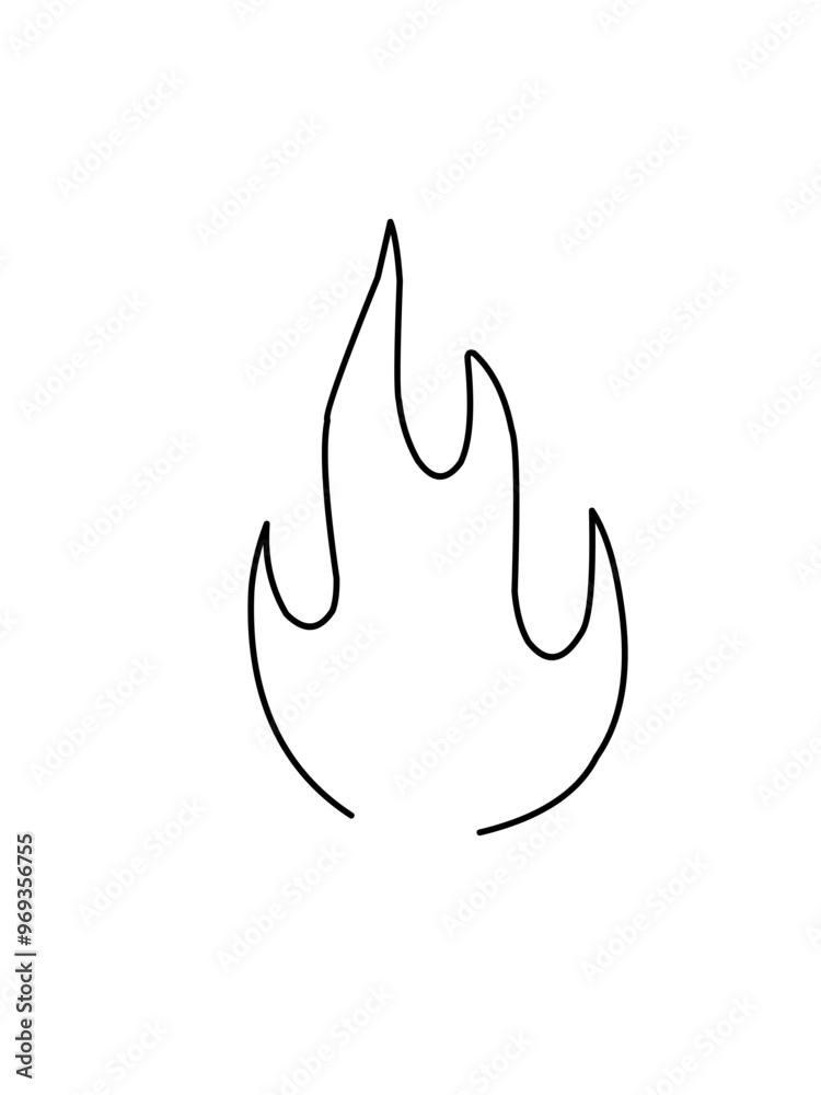 Fire Flame Icon Vector Fire Flame Icon Vector