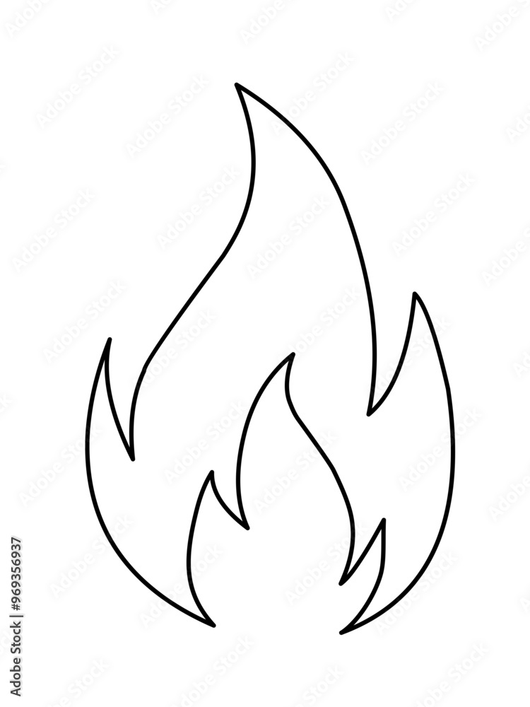 Fire Flame Icon Vector Fire Flame Icon Vector