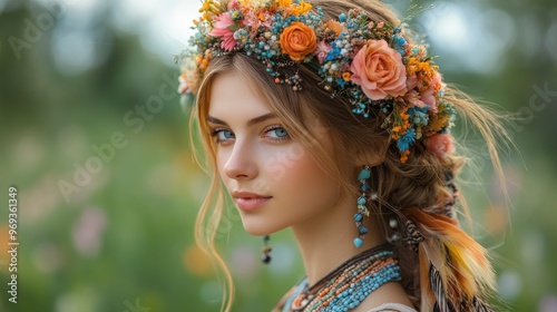 Floral Crown Beauty