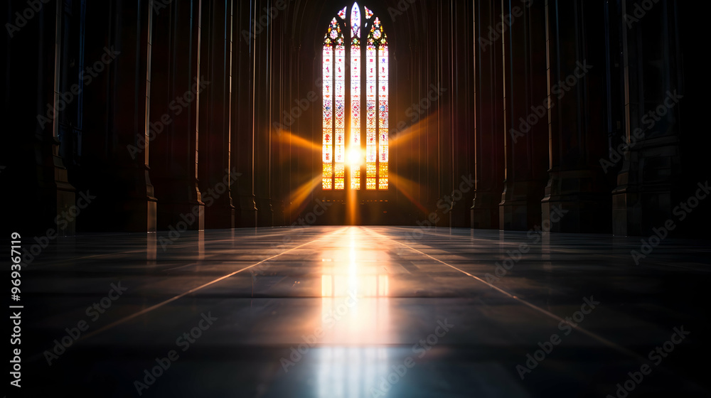 The Ceiling Large Cathedral With Glass Wind The Ceiling Large Cathedral With Glass Wind
