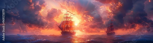 Pirate ship potato skins, sailing on blue cheese seas with flag sails of chives